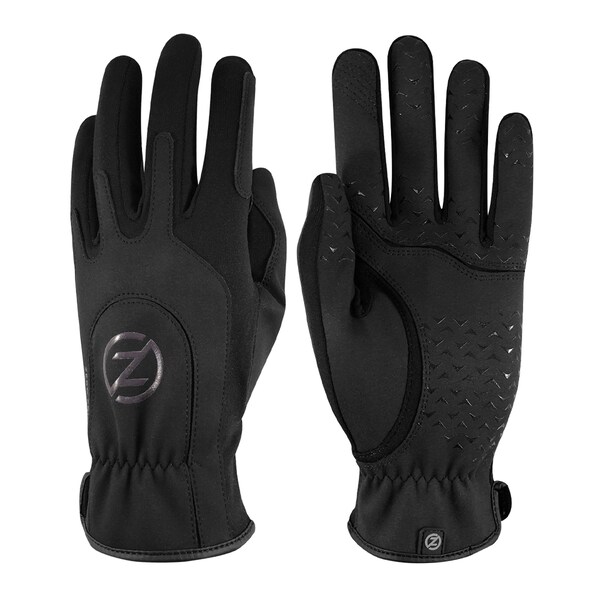 Ladies Activewear Universal-Fit Cold Weather Glove(Black & Grey)